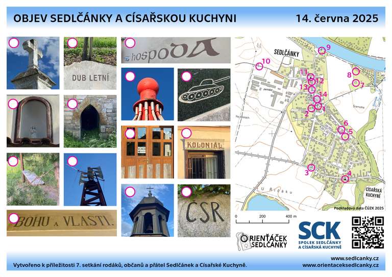 Objev Sedlčánky a Císařskou Kuchyni